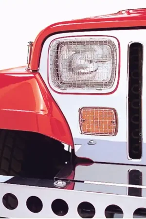 Rugged Ridge 87-95 Jeep Wrangler YJ Stainless Steel Stone Guard Set Crafted