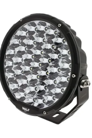 Hulk 4x4 9" Rnd LED Driving Lamp Drivng Beam 9-36V 160W 37 LEDs Black Handmade