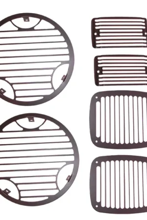 Price Cut Rugged Ridge 97-06 Jeep Wrangler Billet Stone Guard Set