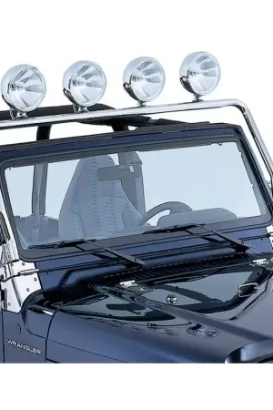 Rugged Ridge 97-06 Jeep Wrangler TJ Stainless Steel Full Frame Light Bar Fan Favorite