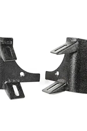 Hassle-Free Returns Rugged Ridge 97-06 Jeep Wrangler TJ Textured Black Dual A-Pillar Light Mount