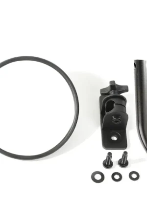 Rugged Ridge 97-18 Jeep Wrangler Textured Black Round Stubby Trail Mirror Price Drop
