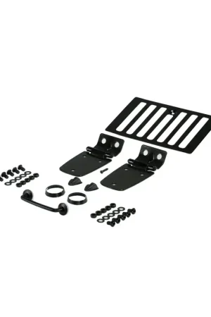 Rugged Ridge 98-06 Jeep Wrangler TJ Black Hood Kit Free Shipping