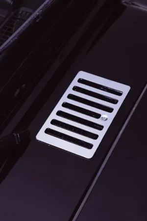 Rugged Ridge 98-06 Jeep Wrangler TJ Stainless Steel Cowl Vent Cover Exclusive