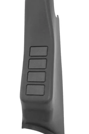 New Release Rugged Ridge A-Pillar 4 Switch Pod Black LHD 11-18 Jeep Wrangler JK
