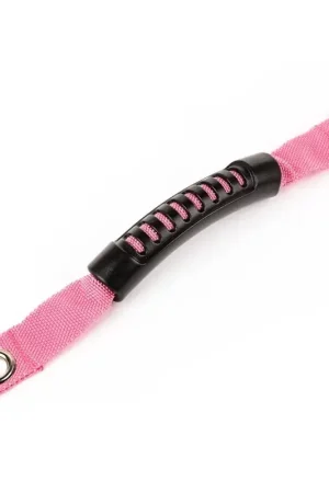 Hot Picks Rugged Ridge A-Pillar Grab Handle Pink 07-18 Jeep Wrangler JK