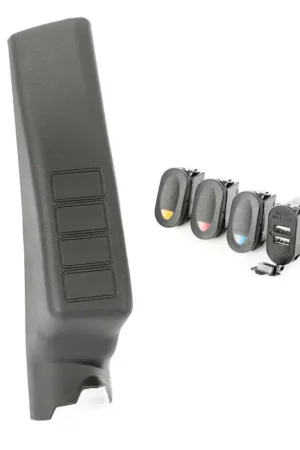 Rugged Ridge A-Pillar Pod Kit 3 Switch USB 11-18 JK/JKU Editor’s Pick