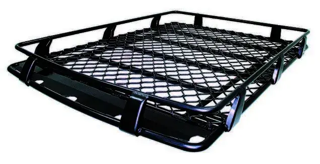 Ironman 4x4 Alloy Roof Racks Trade Style - 1.8m x 1.25m Open end (Colorado/Patrol/Landcruiser) Budget