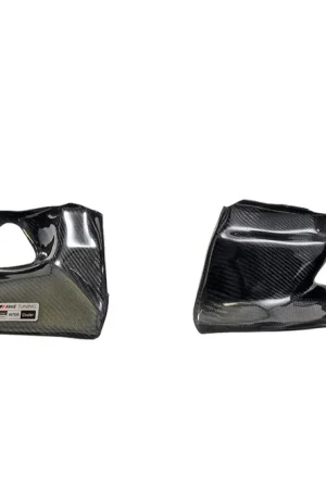 AWE Tuning Audi 2.7T Intercooler Carbon Fiber Shrouds - Shrouds Only Set of Two Secure Checkout
