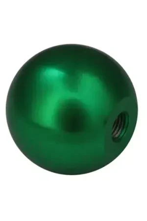 Torque Solution Billet Shift Knob - 12x1.5, Green Next Day Delivery