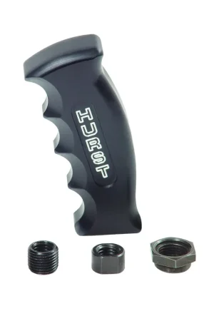 Hurst Billet/Plus Universal Pistol Grip Shift Handle Fits 3/8-16, 7/16-20, 1/2-20, M10x1.25, M10x1.50, M12x1.25, M12x1.75 and M16x1.50 Shift Knobs Reduced Price