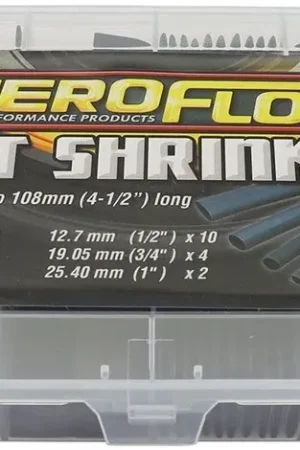 Aeroflow Black Heat Shrink 61 Piece Kit Exclusive Offer