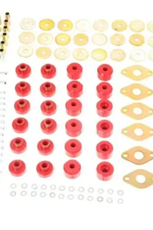 Free Delivery Rugged Ridge Body Mount Kit Poly 12 bushing 07-18 Jeep Wrangler JKU