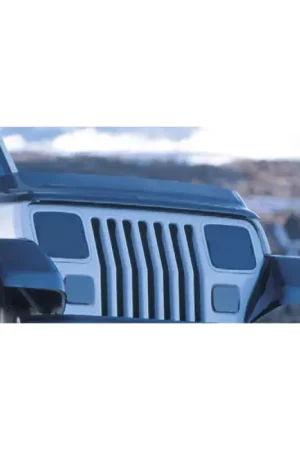 Handmade Rugged Ridge Bug Deflector Smoke 87-06 Jeep Wrangler