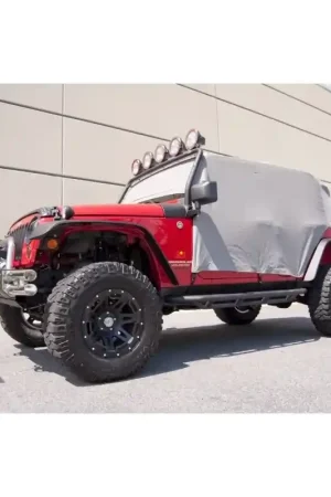 Rugged Ridge Cab Cover Gray 07-18 Jeep 4-Door Jeep Wrangler JK Next Day Delivery