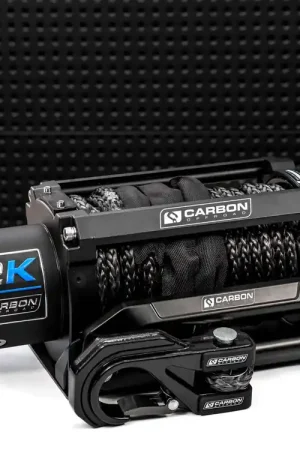Markdown Carbon Offroad Carbon 12K 12000lb Winch V3 - BYO Hook
