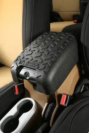 Warranty Included Rugged Ridge Center Console Cover Black 11-18 Jeep Wrangler JK