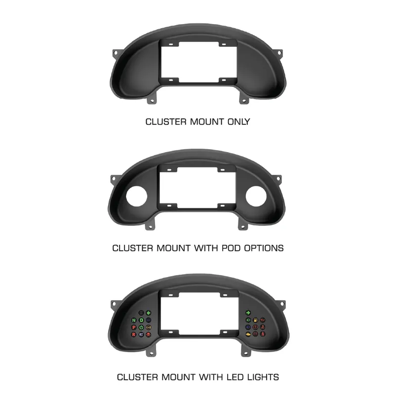 PowerTune Digital Cluster Mount (Corvette 6th Gen) Direct From Manufacturer