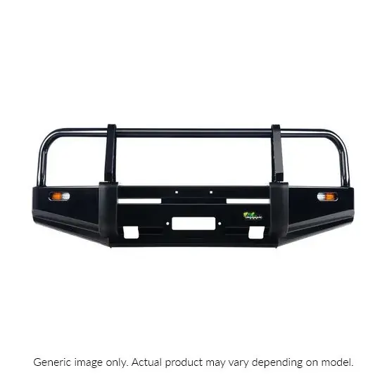 Hassle-Free Returns Ironman 4x4 Commercial Bull Bar - Black (Colorado RG/Trailblazer LT, LTZ)