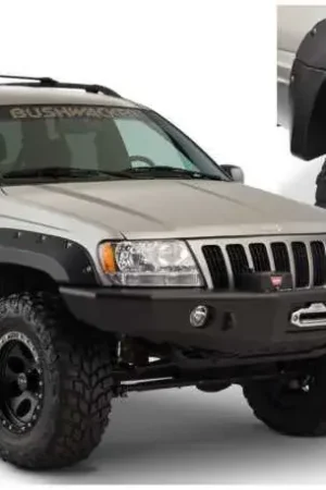 Must Have Bushwacker Cut-Out Fender Flares 2pc (Grand Cherokee 99-04)