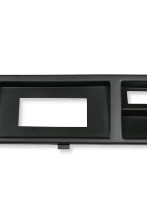 Free Returns Holley EFI Dash Bezels for 6.86" PRO Dashes 1973-1979 Ford Truck - 6.86" Dash Panel - Black - NO A/C Vents