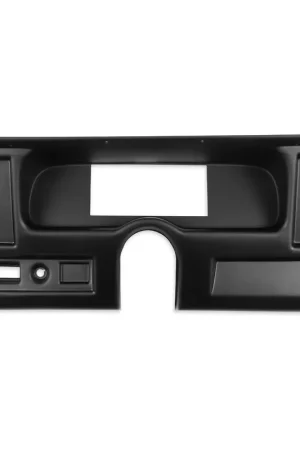 Bargain Holley EFI Dash Bezels for 6.86" PRO Dashes 1977-1979 Chevrolet Nova - 6.86" Dash Panel - Black - NO A/C Vents