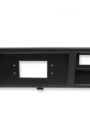 Free Shipping Holley EFI Dash Bezels for 7" Dashes 1973-1979 Ford Truck - 7" Dash Panel - Black - NO A/C Vents