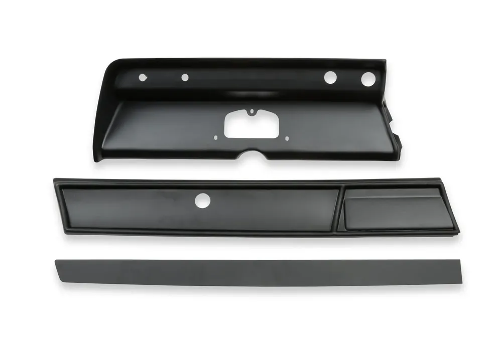 Holley EFI Dash Bezels for Racepak Dashes 1967 Chevrolet Chevelle - Racepak Dash Panel - Black Limited Time