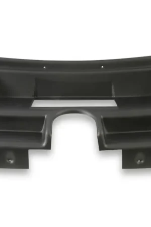Holley EFI Dash Bezels for the 6.86" Dashes 1969-1976 NOVA BLACK DASH PANEL with NO VENTS Handmade
