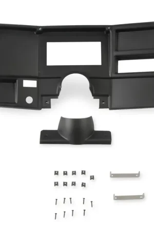 Limited Time Holley EFI Dash Bezels for the 6.86" Dashes 1973-1983 CHEVY/ GMC TRUCK BLACK DASH PANEL no A/C vents