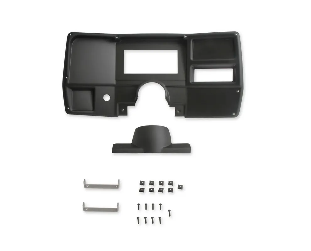 No Minimum Order Holley EFI Dash Bezels for the 6.86" Dashes 1984-1987 CHEVY/ GMC TRUCK BLACK DASH PANEL- No A/C Vents