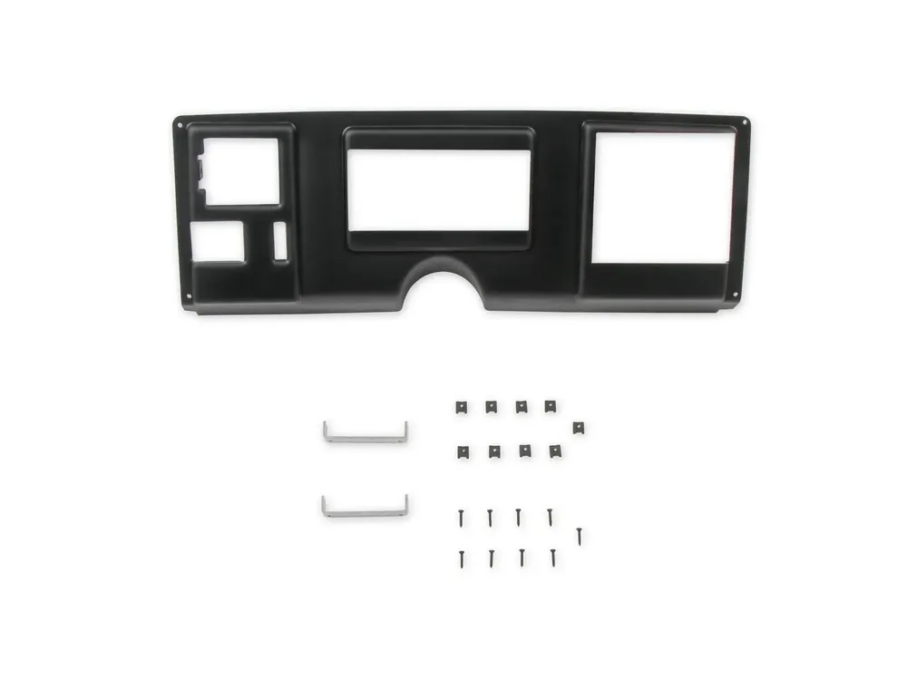 Mega Sale Holley EFI Dash Bezels for the 6.86" Dashes 1988-1994 CHEVY /GMC TRUCK BLACK DASH PANEL
