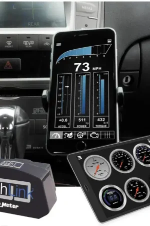 Limited Time Autometer Dashlink II OBDII Digital Gauges Apple IOS/Android