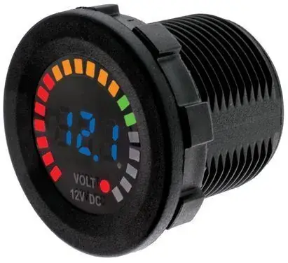 Hulk 4x4 DC Voltmeter with Coloured Indicator Fan Favorite