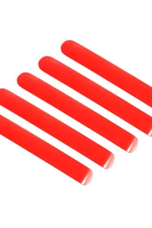 Rugged Ridge Door Handle Inserts Red 07-18 Jeep Wrangler JK 4Door Popular