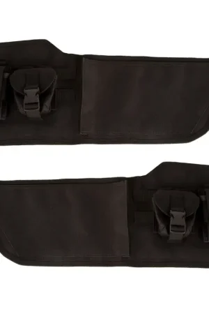 Time-Limited Rugged Ridge Door Storage Panel Pair w/Pouches 11-18 JK