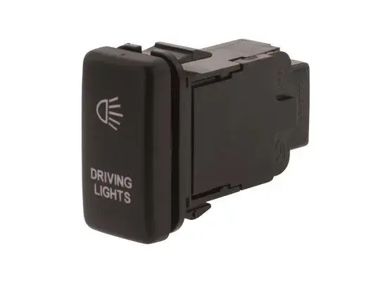 Markdown Hulk 4x4 Driving Light Push Button Switch - Amber (Hilux/Landcruiser 100 Series 98-13)