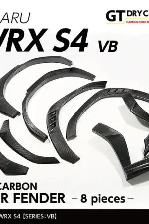 Warranty Included Andro Motorsports Dry Carbon Fiber Fender Covers (WRX/STI 22+)