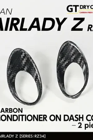 Andro Motorsports Drycarbon Demister Vent Cover 2pcs (400Z/Fairlady Z 22+) Exclusive Offer