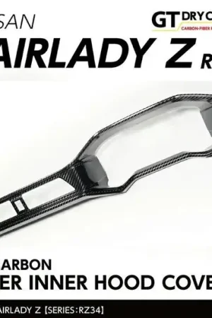 Andro Motorsports Drycarbon Meter Inner Hood Cover (400Z/Fairlady Z 22+) Today Only