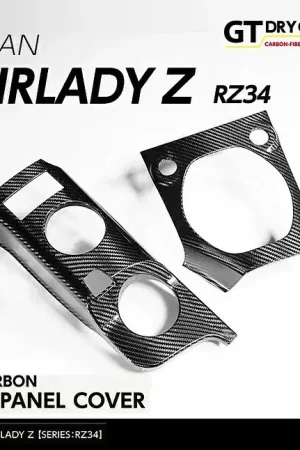 Buy Today Andro Motorsports Drycarbon Shift Panel Cover 2pcs (400Z/Fairlady Z 22+)