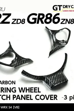 Andro Motorsports Drycarbon Steering Wheel Switch Cover (BRZ 21+/GR86 21+) Super Sale