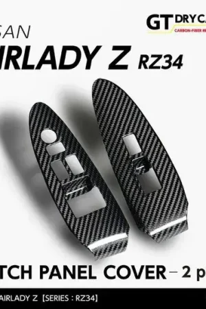 Andro Motorsports Drycarbon Switch Panel Cover(400Z/Fairlady Z 22+) Luxury