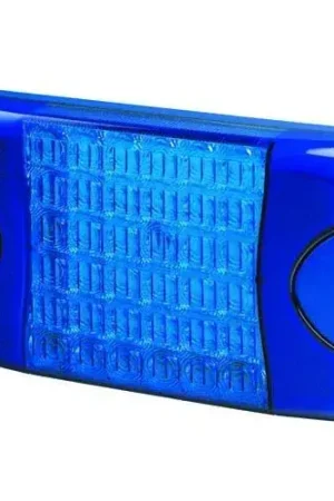 Hella Duraled Blue M/Flash Warning Signal Lamp 9-33V Surface Mnt New Release
