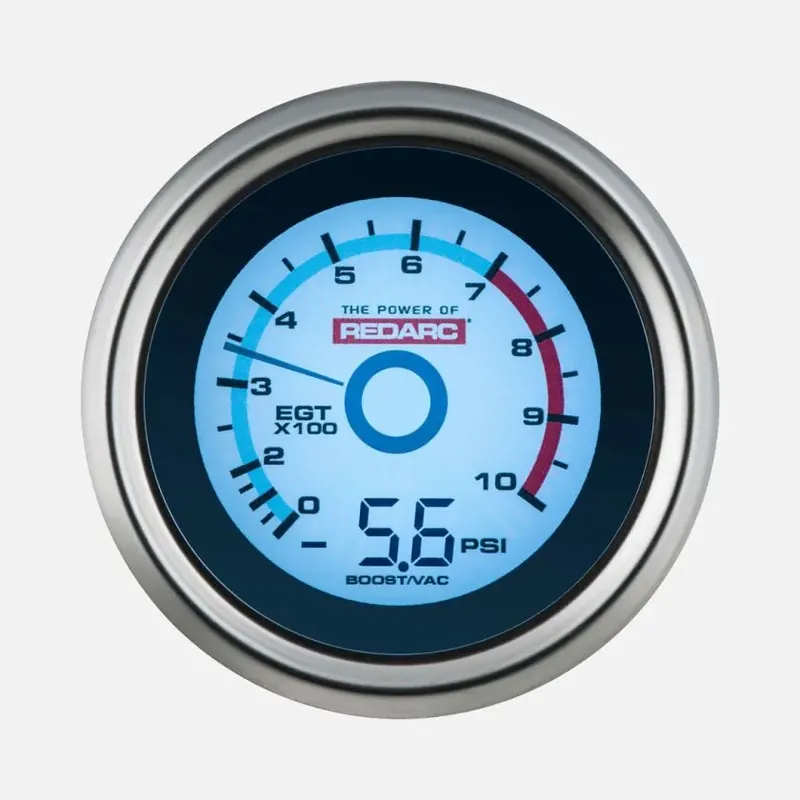 Redarc EGT & Boost / Vacuum 52mm Gauge Top Rated