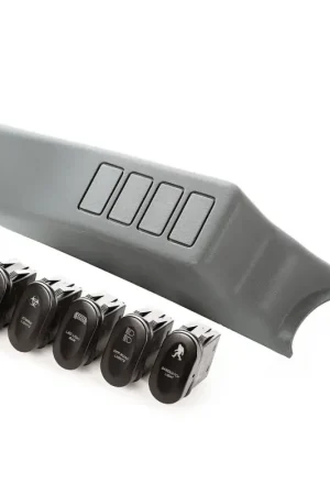 Rugged Ridge Etched A-Pillar 4 Switch Pod Kit LHD 07-10 JK Weekend Sale