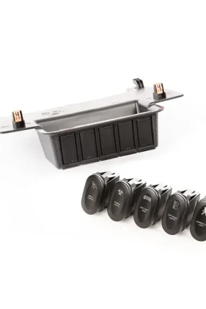 Rugged Ridge Etched Lower 5 Switch Panel Kit 11-18 JK Wholesale