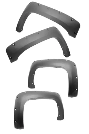 Rugged Ridge Fender Flare Kit 07-11 Chevy 1500 2500HD 3500HD Money Back Guarantee
