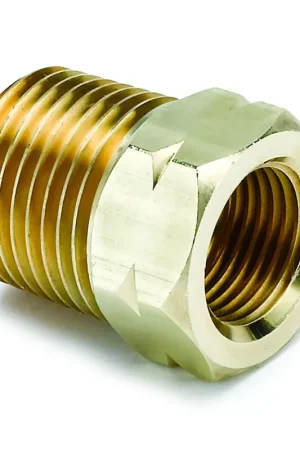 Best Seller Autometer Fitting Adapter 1/2" NPT Male Brass for Auto Gage Mech. Temp.