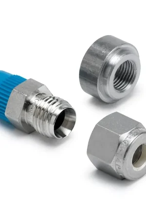 Autometer Fitting Thermocouple Compress 1/4" 1/8" NPTF Male Incl. Weld Boss Free Shipping